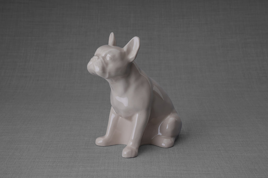 Urna per animali domestici Bulldog francese - Trasparente | Urna in ceramica