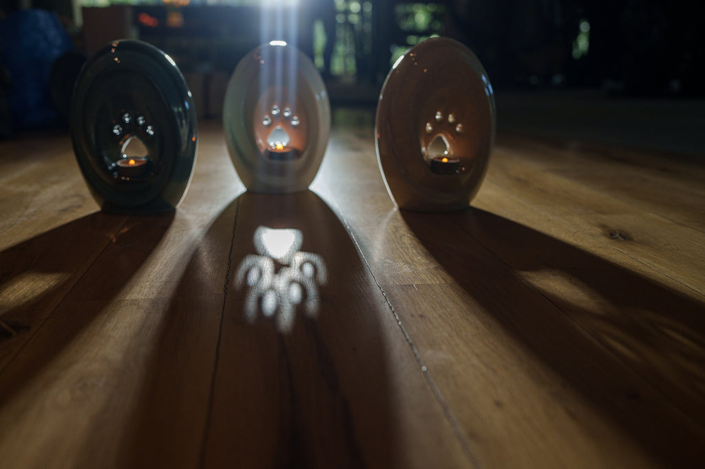 Paw Urna per Cani di grande taglia - Craquelure | Ceramica | Artigianale