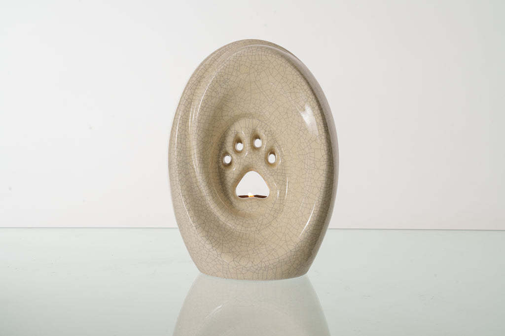 Paw Urna per Cani di grande taglia - Craquelure | Ceramica | Artigianale